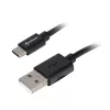 USB 2.0 A į USB-C laidas adapteris Sharkoon 0,5 m, juodas