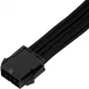 SilverStone SST-PP07E-EPS8B juodas pailginimo kabelis EPS 8 kontaktų – EPS/ATX 4+4 kontaktų, 30 cm