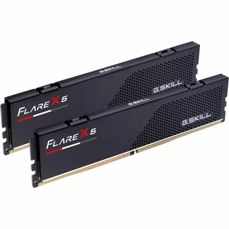 DIMM 64 GB DDR5-6000 (2x 32 GB) Dual-Kit, Arbeitsspeicher schwarz, F5-6000J2836G32GX2-FX5, Flare X5, AMD EXPO