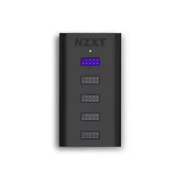 NZXT Internal USB 2.0 išplėtimo šakotuvas 3 kartos - juodas