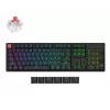 Belaidė mechaninė klaviatūra Keychron K10 RGB Black, kompaktiškas išdėstymas, RGB apšvietimas, Bluetooth ir USB-C