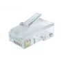 Gembird LC-8P8C-002/100 RJ-45 kištukas, skaidrus