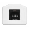 LANBERG OU6-0001-W – montažinė RJ-45 lizdo dėžutė, Cat6, balta
