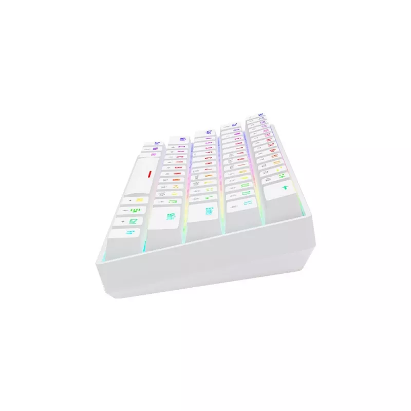Mechaninė klaviatūra SAVIO Whiteout X2, Outemu Blue, Hot Swap, balta