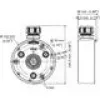 Jungiamoji dėžutė Hikvision DS-1280ZJ-TR13 lauke, juoda/sidabrinė, 1 kg