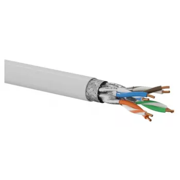 Q-LANTEC S/FTP Cat.6A tinklo laidas, vytos poros, LSOH