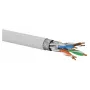 Q-LANTEC S/FTP Cat.6A tinklo laidas, vytos poros, LSOH