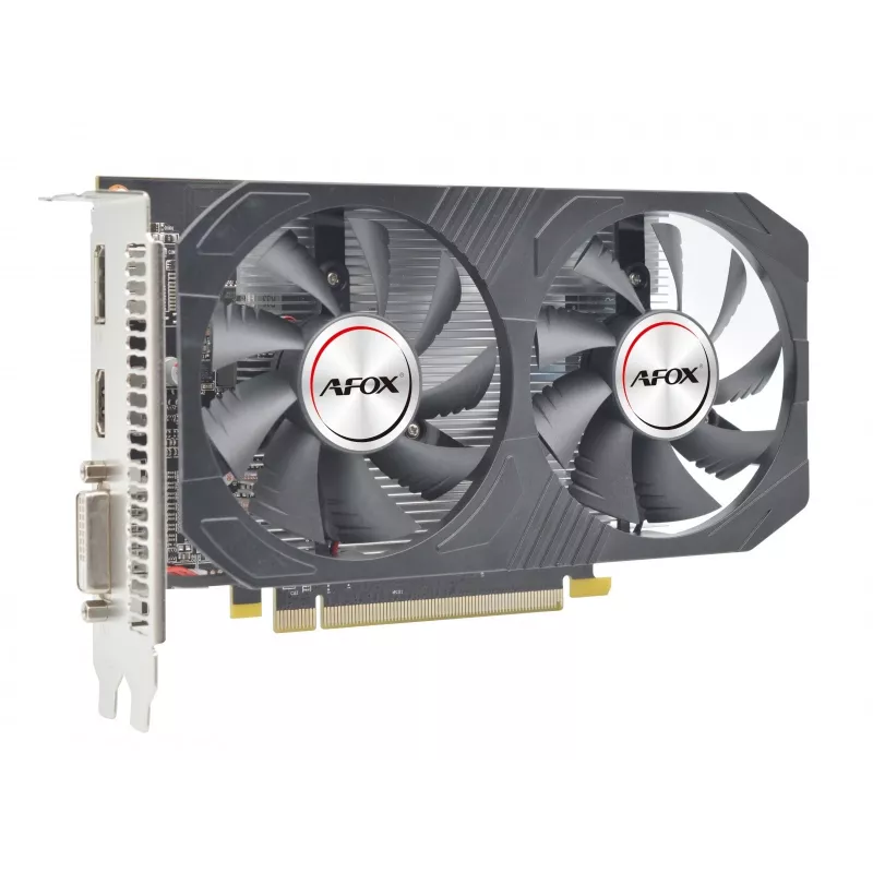 AFOX AMD Radeon RX 550 4 GB GDDR5 vaizdo plokštė, 1183 MHz, 128 bitų, dviejų ventiliatorių