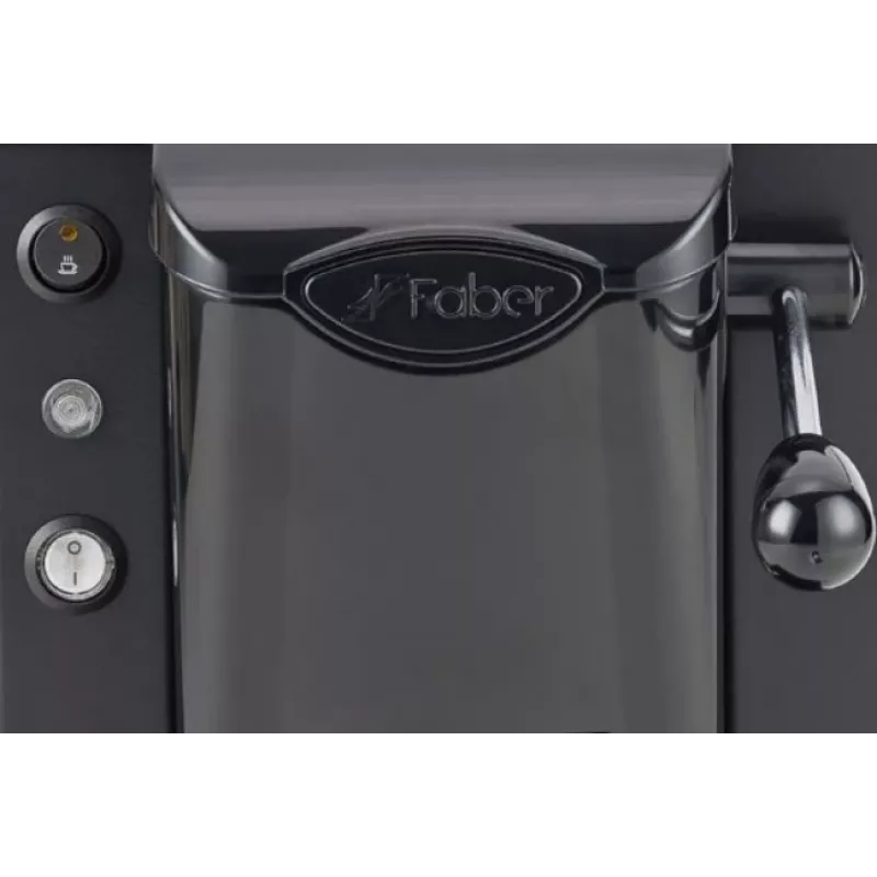 Kavos aparatas kapsulėms FABER Slot Plast Semi-auto, 1,3 L vandens talpa, 500 W, juodas, 1 puodeliui
