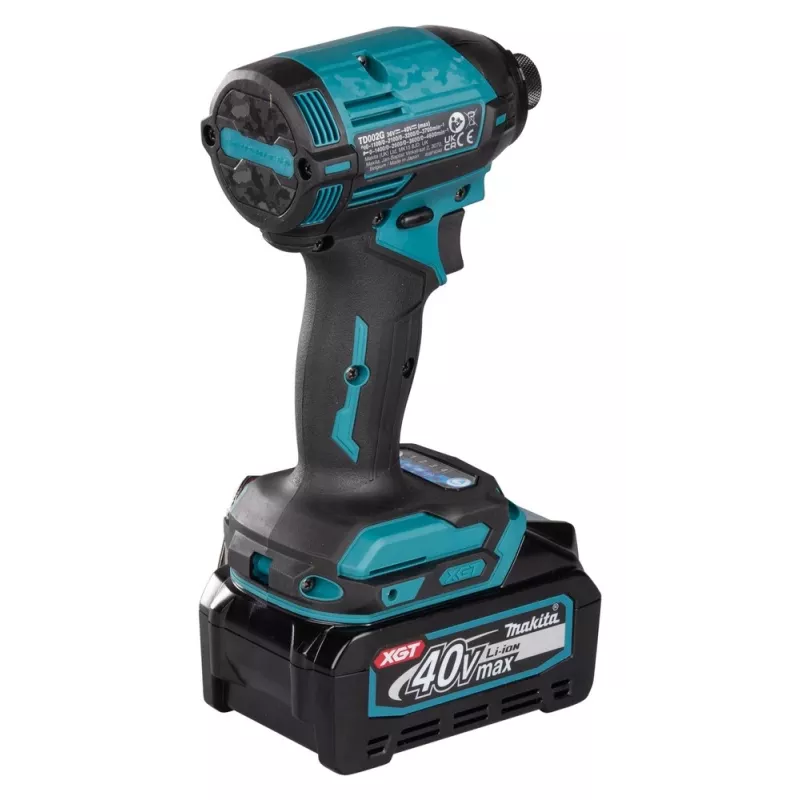 Atsuktuvas / smūginis sukimo įtaisas Makita TD002GD202, 3700 RPM, žalias