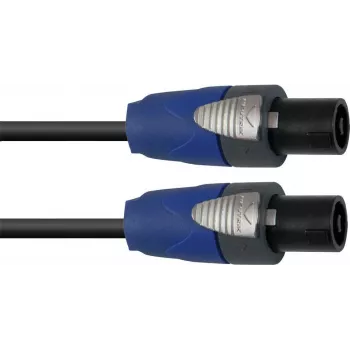 Garsiakalbio kabelis PSSO LS-1530 Speakon 2×1,5 mm² 3 m, juodas