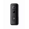 Sieninis vaizdo skambutis Xiaomi 3S, juodas, IP65, dvipusis garsas, laidinis ir belaidis Wi‑Fi 2,4 GHz, baterija/DC 5V