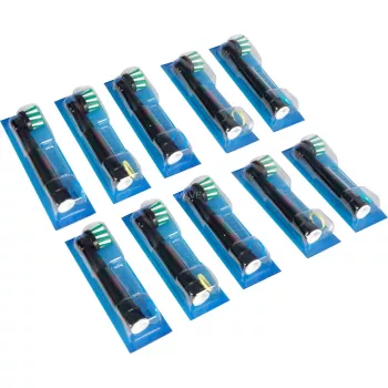 Pakeičiamieji šepetėlių antgaliai Oral-B Pro CrossAction, 10 vnt.