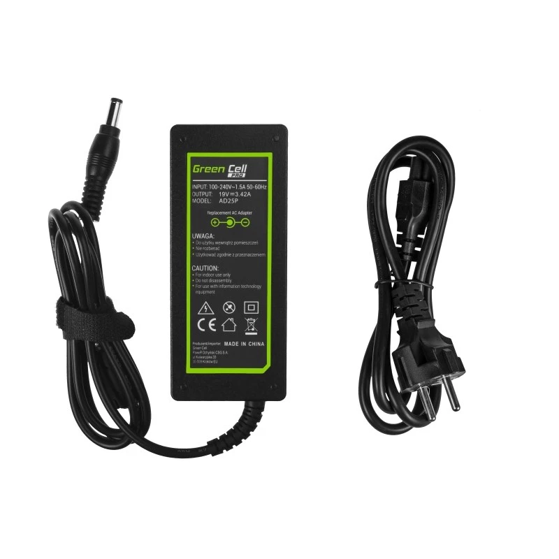 Green Cell AD25P maitinimo adapteris/inverteris 65 W, juodas