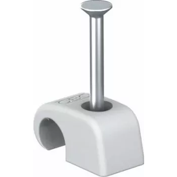 Laikiklis Haft-Clip 2026 7-12mm L18 šviesiai pilkas (2228718)