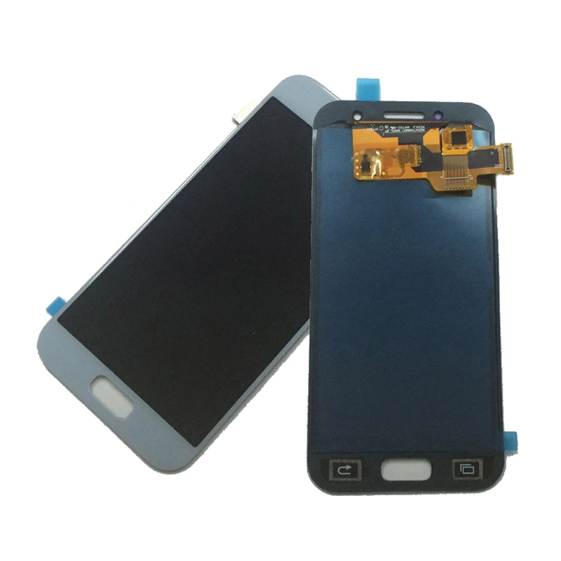 Originalus ekrano modulis Samsung Galaxy A3 (2017, pilka) ORG