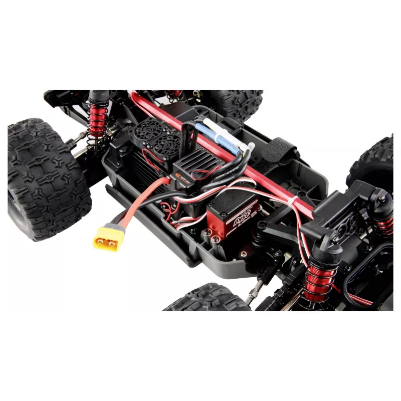 Amewi 22688 Hyper Go MTX10 monstrinis sunkvežimis, brushless, 1:10 ARTR, juodas