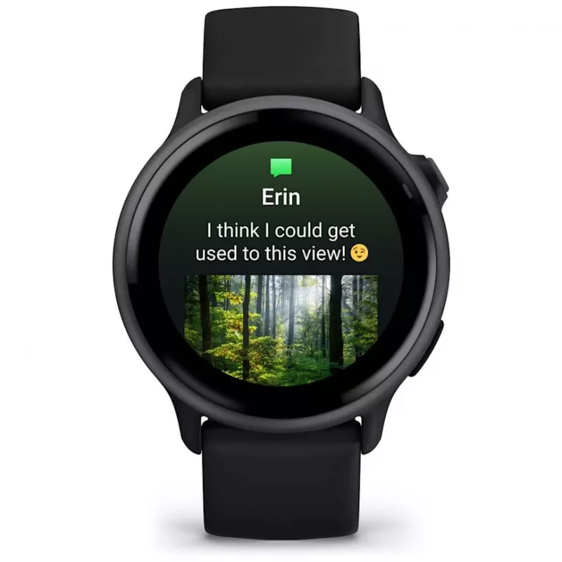 Garmin vívoactive 6 3,05 cm (1,2 inch) AMOLED 42 mm skaitmeninis 390 x 390 pikselių jutiklinis ekranas juodas Wi-Fi GPS