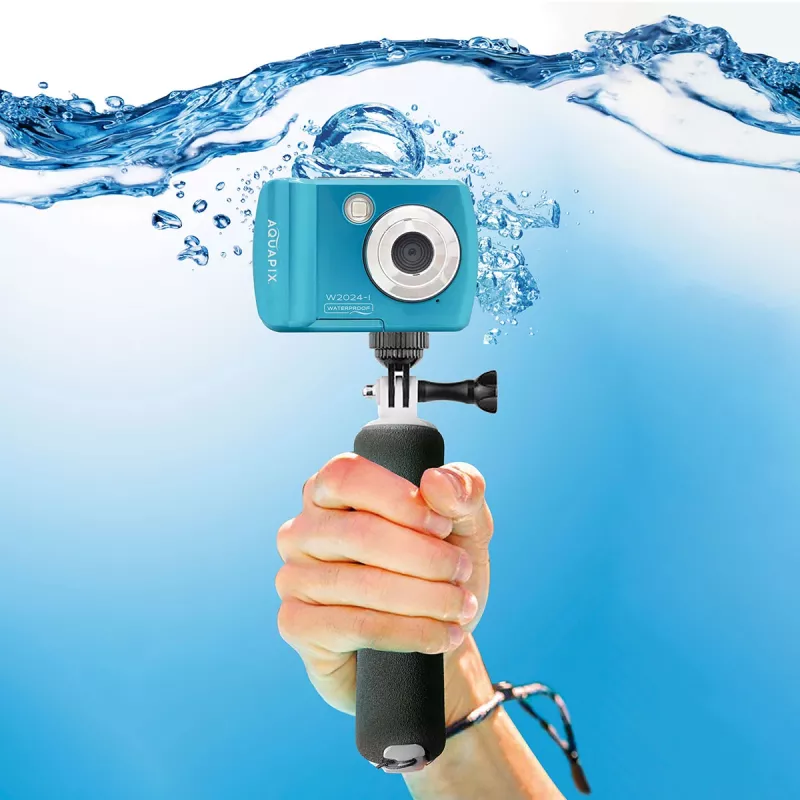 Plaukiojanti rankena EASYPIX Aquapix 55111 vandeniui atspari rankena veiksmo kameroms