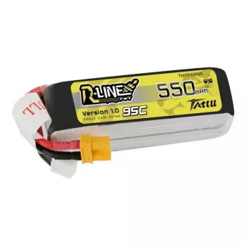Baterija Tattu R-Line 550mAh 14.8V 95C 4S1P – LiPo paketas RC modeliams