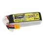 Baterija Tattu R-Line 550mAh 14.8V 95C 4S1P – LiPo paketas RC modeliams