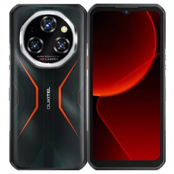 Išmanusis telefonas Oukitel WP55 6,6 colio 12GB 256GB DS 11000mAh Oranžinis