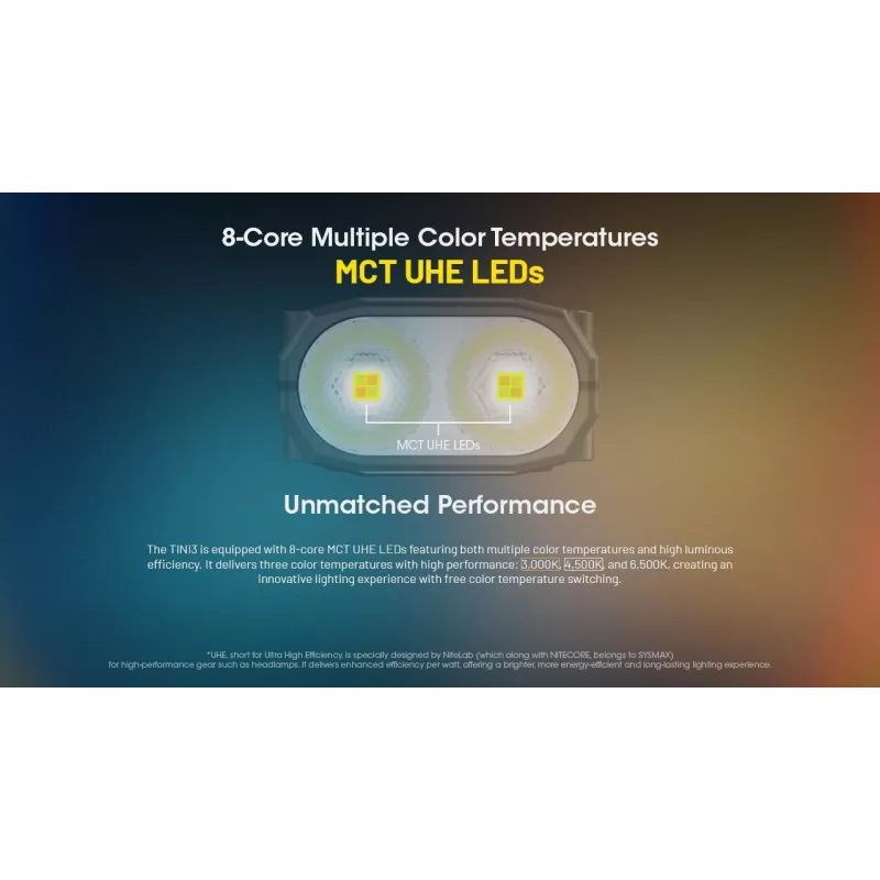 Raktų pakabuko žibintuvėlis Nitecore TINI3 juodas 600 lm USB įkraunamas