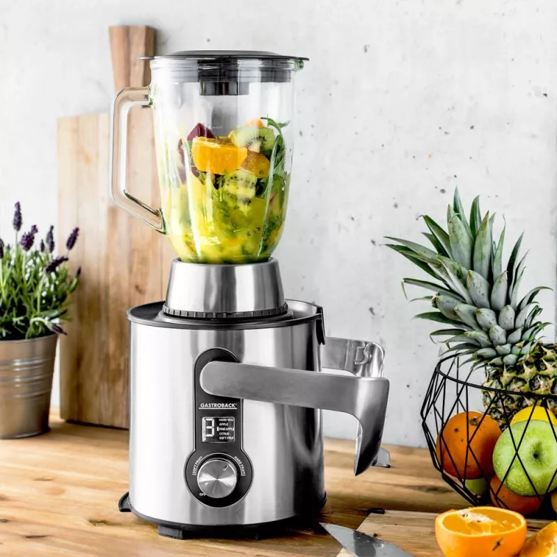 Centrifuginis sulčiaspaudė Gastroback Design Digital Pro 1300 W Juoda Nerūdijantis plienas