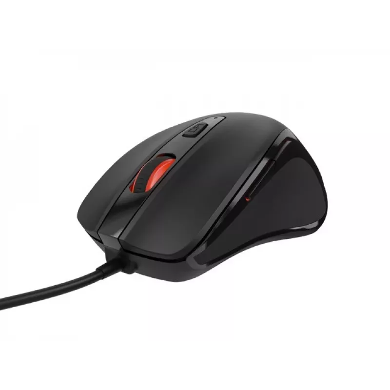 Laidinė optinė pelė NATEC NMY-2047 USB Type-A, 4000 DPI, 6 mygtukai, dešinei rankai, foninis apšvietimas