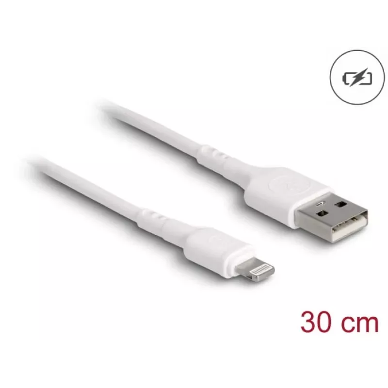 USB įkrovimo laidas DeLOCK 87866 iPhone, iPad, iPod 30 cm