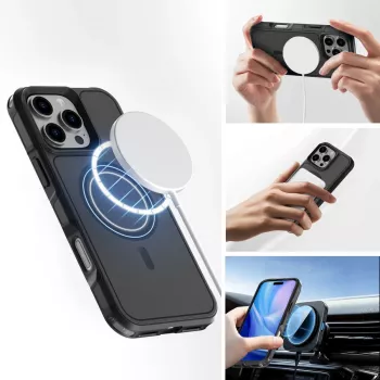 Dėklas 4smarts 541180 iPhone 16 Pro 16 cm Juodas