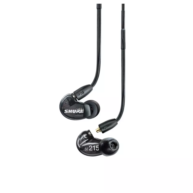 Shure SE215 ausinės, juodos