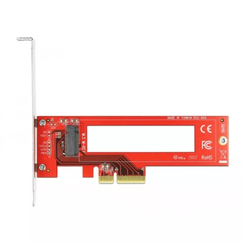 DELOCK 90401 PCIe sąsajos plokštė M.3 / NF1 (NGSFF) lizdui