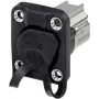 Neutrik NE8FDX-P6-W RJ45 kištukinė jungtis, moteriška, juoda - balta