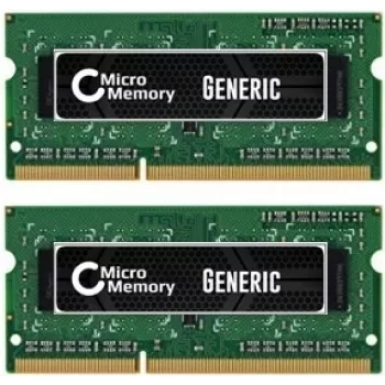 CoreParts MMKN070-8GB atminties modulis 2 x 4 GB DDR3 204 kontaktų SO-DIMM