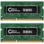 CoreParts MMKN070-8GB atminties modulis 2 x 4 GB DDR3 204 kontaktų SO-DIMM