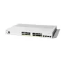 Cisco Catalyst 1200-24P-4X išmanusis jungiklis, 24 prievadai GE, PoE, 4x10GE SFP+, ribota viso gyvenimo apsauga (C1200-24P-4X)