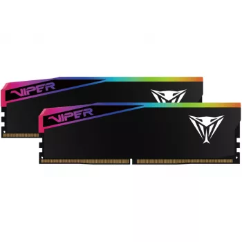 Patriot Viper Elite 5 Ultra RGB 48 GB (2x 24 GB) DDR5-6400 CL32 atminties rinkinys, juoda