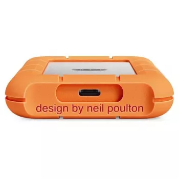 Išorinis kietasis diskas LaCie STND1000400 1TB USB Type-C 3.2 Gen 1 pilka oranžinė