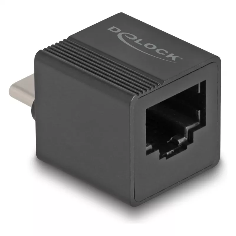 DeLOCK USB Type-C adapteris į Gigabit LAN mini juodas