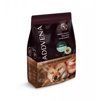 ADDVENA Boosted by superfoods suaugusių mažų šunų ėdalas su jautiena - sausas ėdalas - 2,5kg