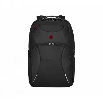 Kasdienė kuprinė Wenger SwissGear Cosmic Black iš perdirbto poliesterio PVC rPET