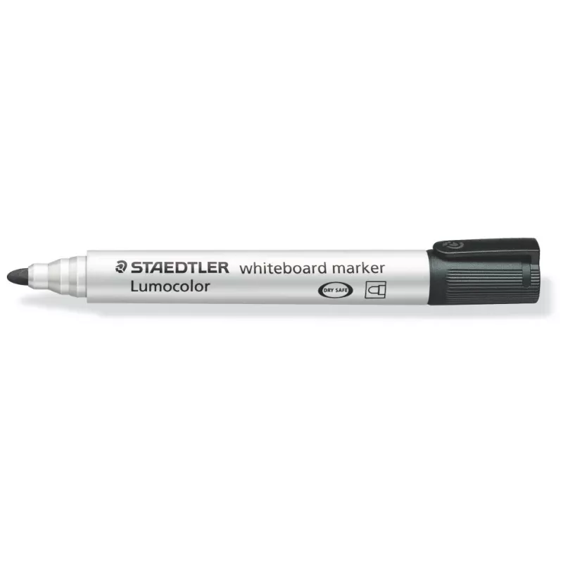 Markeris Staedtler Lumocolor 351 WP4 su kulka antgaliu juoda mėlyna žalia raudona (4 vnt.)