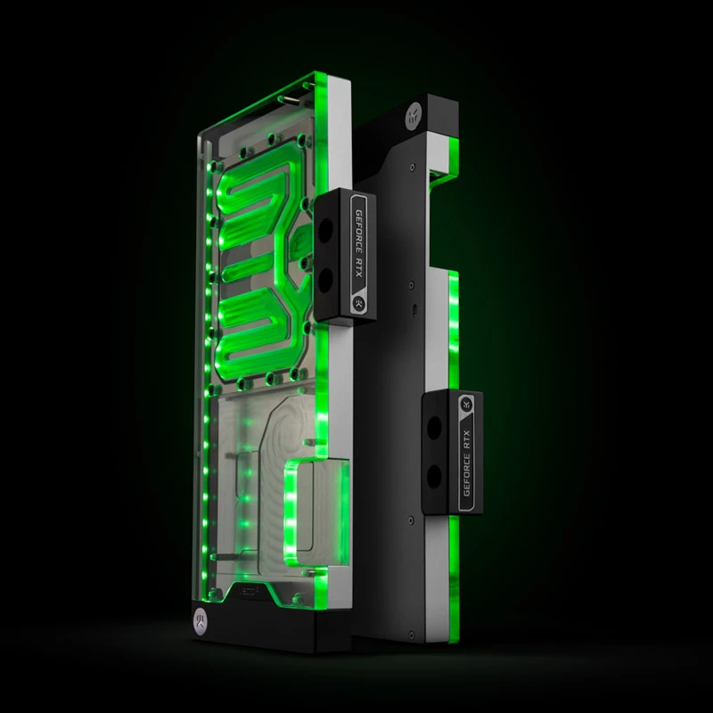 Galinė plokštė EK-Quantum Vector² FTW3 RTX 3080/90 Backplate sidabrinė