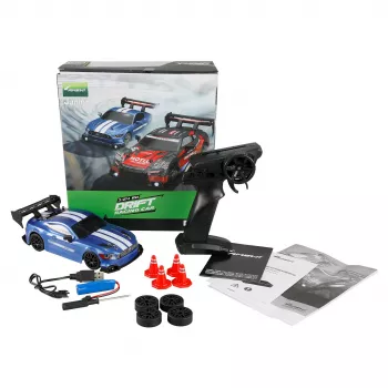 Drift RC automobilis Amewi 21111, elektrinis 1:24, Li-Ion 500 mAh, nuo 8 metų