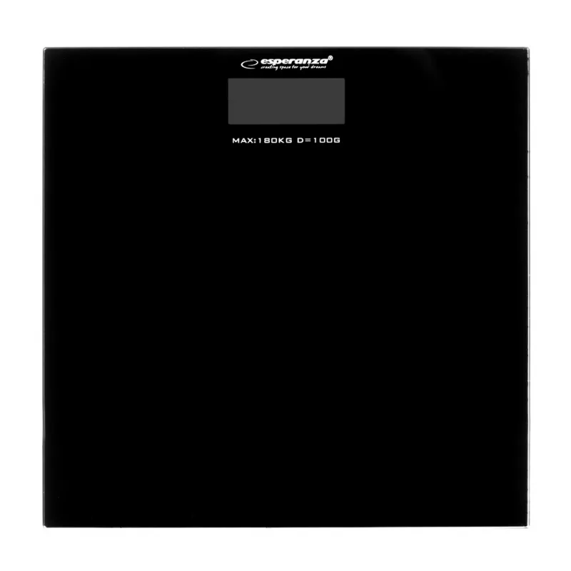 Esperanza EBS002K asmeninės svarstyklės – elektroninės, kvadratinės, juodos