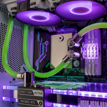 PVC vamzdelis EK Water Blocks skaidrus