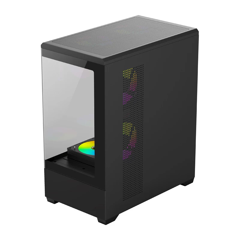 Kompiuterio korpusas DarkFlash C365 (juodas) su 5 ventiliatoriais