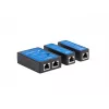 Tinklo kabelių testeris Lanberg NT-0404 PoE testeris juodas mėlynas