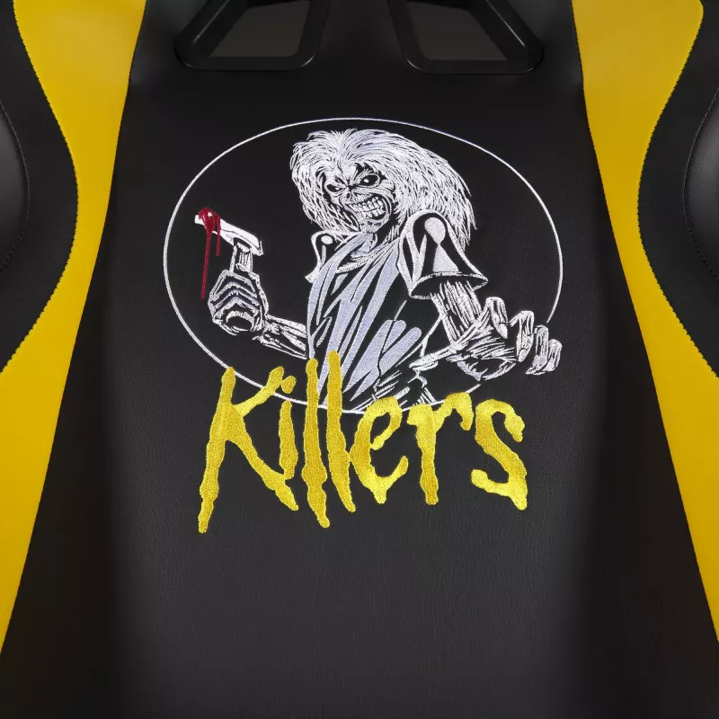 Žaidimų kėdė SUBSONIC Subsonic Pro Iron Maiden Killers – ergonomiškas dizainas, reguliuojamas aukštis